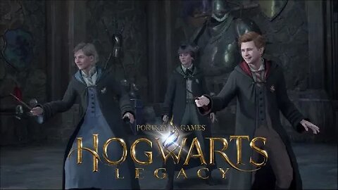 Hogwarts Legacy pt.6 -- Crossed Wands 1v3 plus we learn Incendio. w/subtitles.