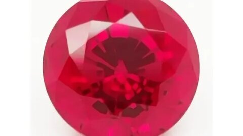 Chatham Created Round Ruby: Lab grown round rubies