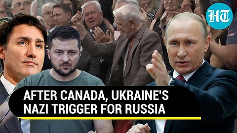 Zelensky Provokes Putin, Honours WWII Nazi Solider; After Canada, Now Ukraine's Stunt Amid War