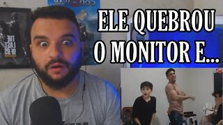 (REACT) COISAS QUE ACONTECEM NA LIVE DO SHEVIII (Um Gamer Aleatório)