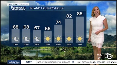 ABC 10News Pinpoint Weather with Meteorologist Leah Pezzetti