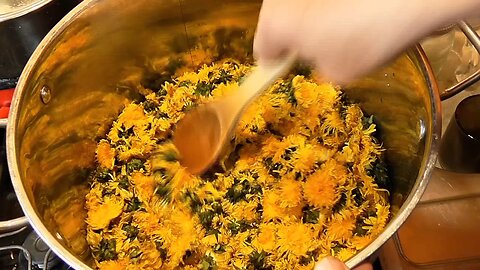 🌻🌻🌻Flowers dandelion syrup🌻🌻🌻