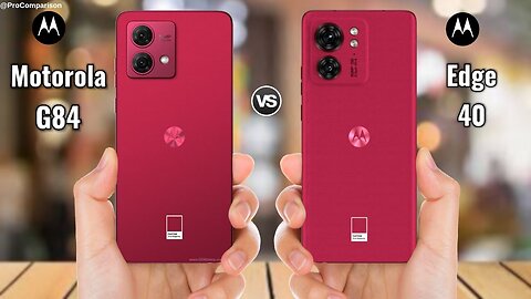 Moto G84 5G vs Moto Edge 40 || Price || Specs || Comparison