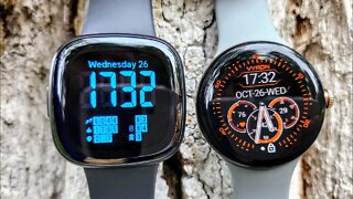 Google versus Fitbit - Day Two Review of the Pixel Watch & Fitbit Sense 2...