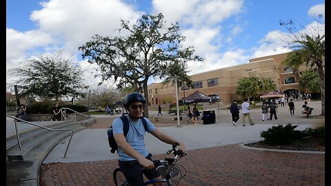UCF: Jew On A Bike Returns w/ More Questions, Preaching to Thousands, Angry Professor Cusses Me Out