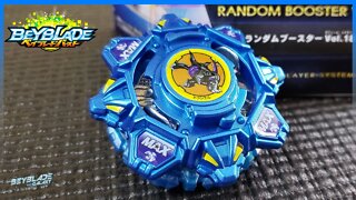 Abrindo e analisando B-156 DRACIEL F .00W.Ch Random Booster Vol. 18 - Beyblade Burst