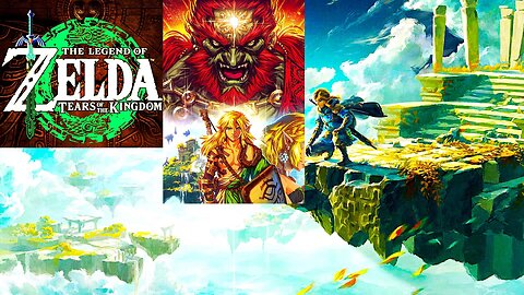 The Legend Of Zelda : Tears Of The Kingdom 🛡🗡🧝🏻‍♂️🏰💧💧🧝🏻‍♀️👑🐲🐉 (Nintendo Switch OLED🎮)