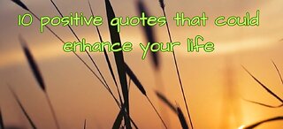 10 Inspirational quotes