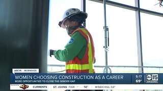 More women choosing construction as a career