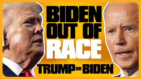 Breaking News: Biden Announces Dropping Out of 2024 Presidential Race!
