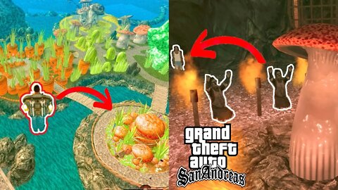Secret Mushroom Island Location in GTA San Andreas? (Horror Place in GTASA)