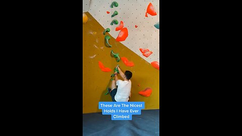 Climbed A Route With The Nicest Holds