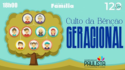 Culto da Bênção Geracional (Culto da Família) - 17/09/23