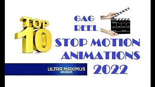 🎬 Top 10 Gag Reel Stop Motion Animations 2022