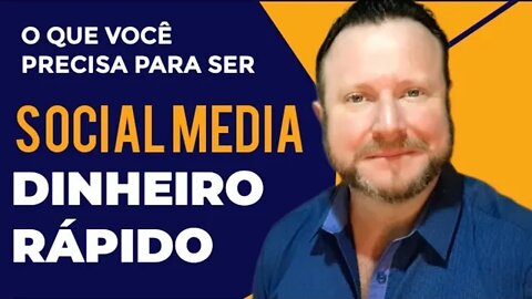 Por que ser um SOCIAL MEDIA é a única habilidade que você realmente precisa PARA GANHAR DINHEIRO