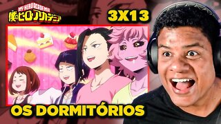 OS DORMITÓRIOS - MY HERO ACADEMIA T3 X 13 | React Anime Pro