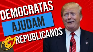 DEMOCRATAS financiam REPUBLICANOS que acham mais FÁCEIS DE DERROTAR