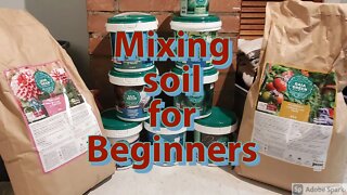 Mixing Soil for Beginners