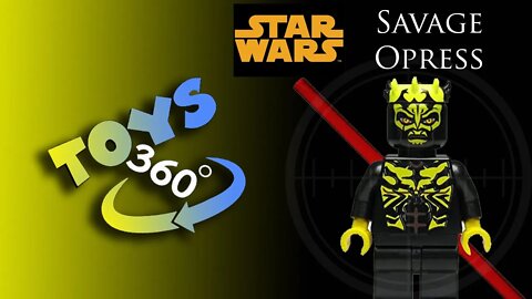 Savage Opress (Darth Maul brother) - Lego Star Wars - video 360º #shorts