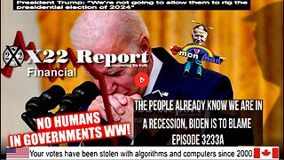 Ep 3233a - The People Already Know We Are In A Recession, Biden Is To Blame