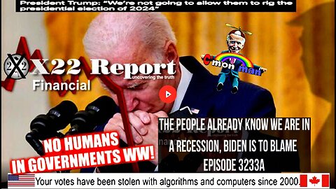 Ep 3233a - The People Already Know We Are In A Recession, Biden Is To Blame