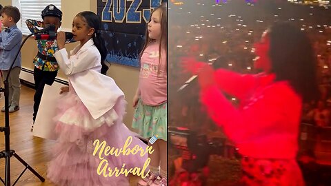 Cardi B & Concert Crowd Sing Happy Birthday To Daughter Kulture Who Turns 5! 🎂