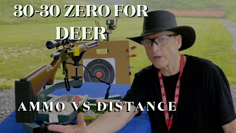 30 30 Zero For Deer. Ammo vs Distance.