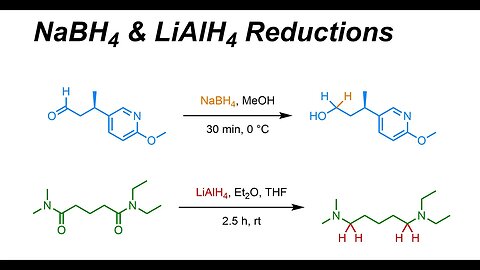NaBH4 & LiAlH4 Reductions (IOC 23)