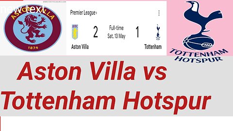 Aston Villa Vs Tottenham 2023
