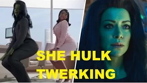 She Hulk Twerks | She Hulk Twerking with "Megan Thee Stallion" | She Hulk Post Credit Scene | GPS ||