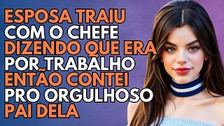 Esposa TRAIU Com o CHEFE Dizendo Que Era "Por TRABALHO", Então CONTEI Para o Orgulhoso PAI Dela