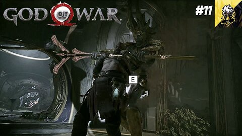 "Ultimate Showdown: Kratos and Atreus vs. Colossal Dark Elf Boss Battle - God of War 4"