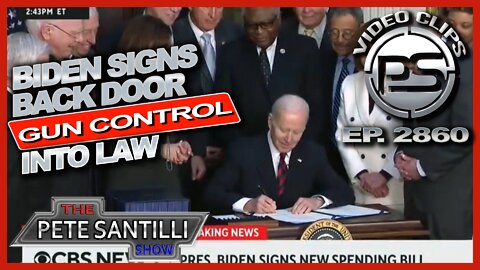 "GUILTY UNTIL PROVEN INNOCENT" - BIDEN SIGNS NEW BACKDOOR GUN CONTROL INTO LAW