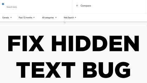 How to fix this DARK mode unreadable Text bug in Google Chrome (February 2022)