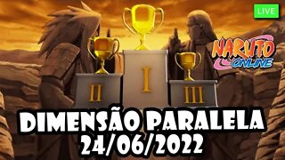 Dimensão Paralela 24/06/2022 Quartas de Finais - #narutoonline #dimensãoparalela #narutobr