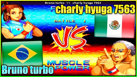 World Heroes 2 (Bruno turbo Vs. charly hyuga 7563) [Brazil Vs. Mexico]