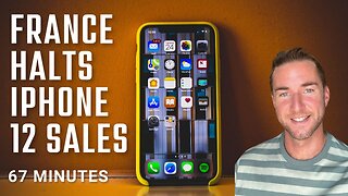 France halts iphone 12 sales?