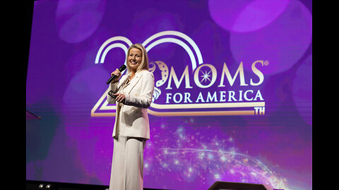 Leigh Wambsganss Speaks at Moms for America 20th Anniversary Celebration