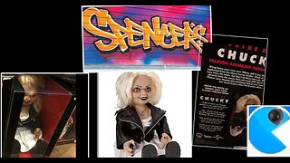 Spencer's Bride Of Chucky Tiffany Animatronic