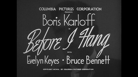 Before I Hang (1940)