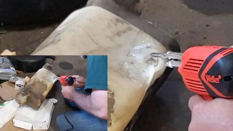 Best way to repair plastic fuel tanks! DIY