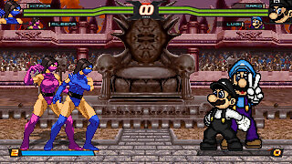 MUGEN - Kitana & Mileena vs. Super Mario & Super Luigi - Download