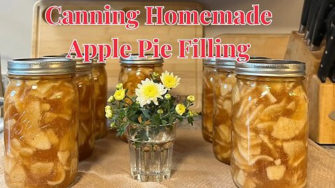 Canning Apple Pie Filling // A Delicious Amish Homestyle Recipe (Must Try!)
