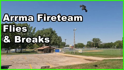 Arrma Fireteam Ramp Sends | It Breaks Again | What Now?