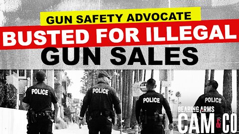 Gun Safety Advocate Busted For Illegal Gun Sales