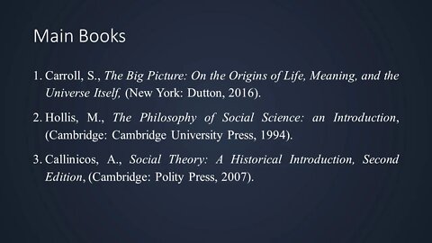 0. Philosophy of Science 2020, Course Syllabus | PhilSci20