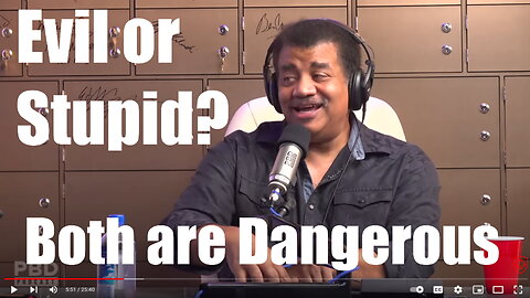 DT's Reaction to Neil deGrasse Tyson COVID-19 Vaccine Debate