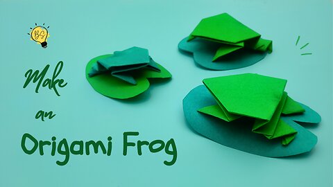 How to Make an Origami Frog | Easy Paper Frog Tutorial for Beginners | Hop into Creativity!