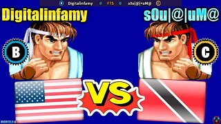 Street Fighter II': Hyper Fighting (Digitalinfamy Vs. s0u|@|uM@) [U.S.A. Vs. Trinidad and Tobago]