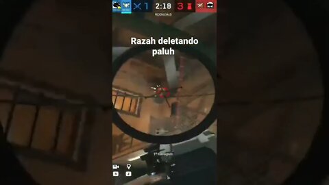 RAZAH DELETANDO O PALUH NA FPL #razah #fpl #r6siege #r6 #liquid